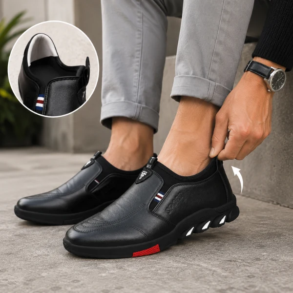 Thornton – Elegante Leder Slipper
