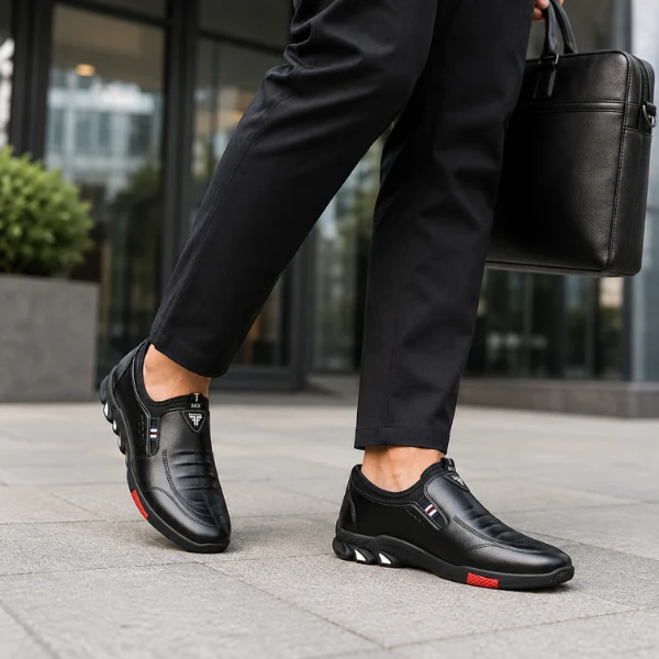 Thornton – Elegante Leder Slipper