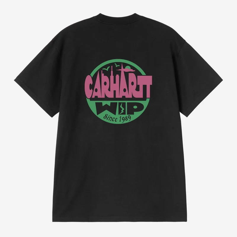 Carhartt WIP Herren LuggT-Shirt mit Alterslabel | Schwarz