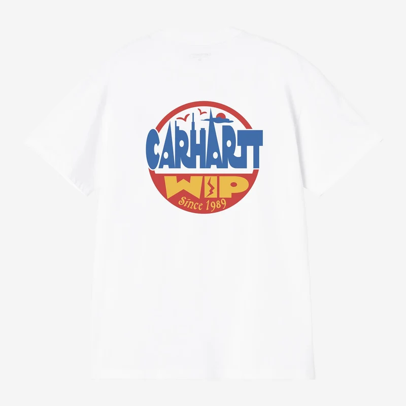 Carhartt WIP Herren LuggT-Shirt mit Alterslabel | Weiß