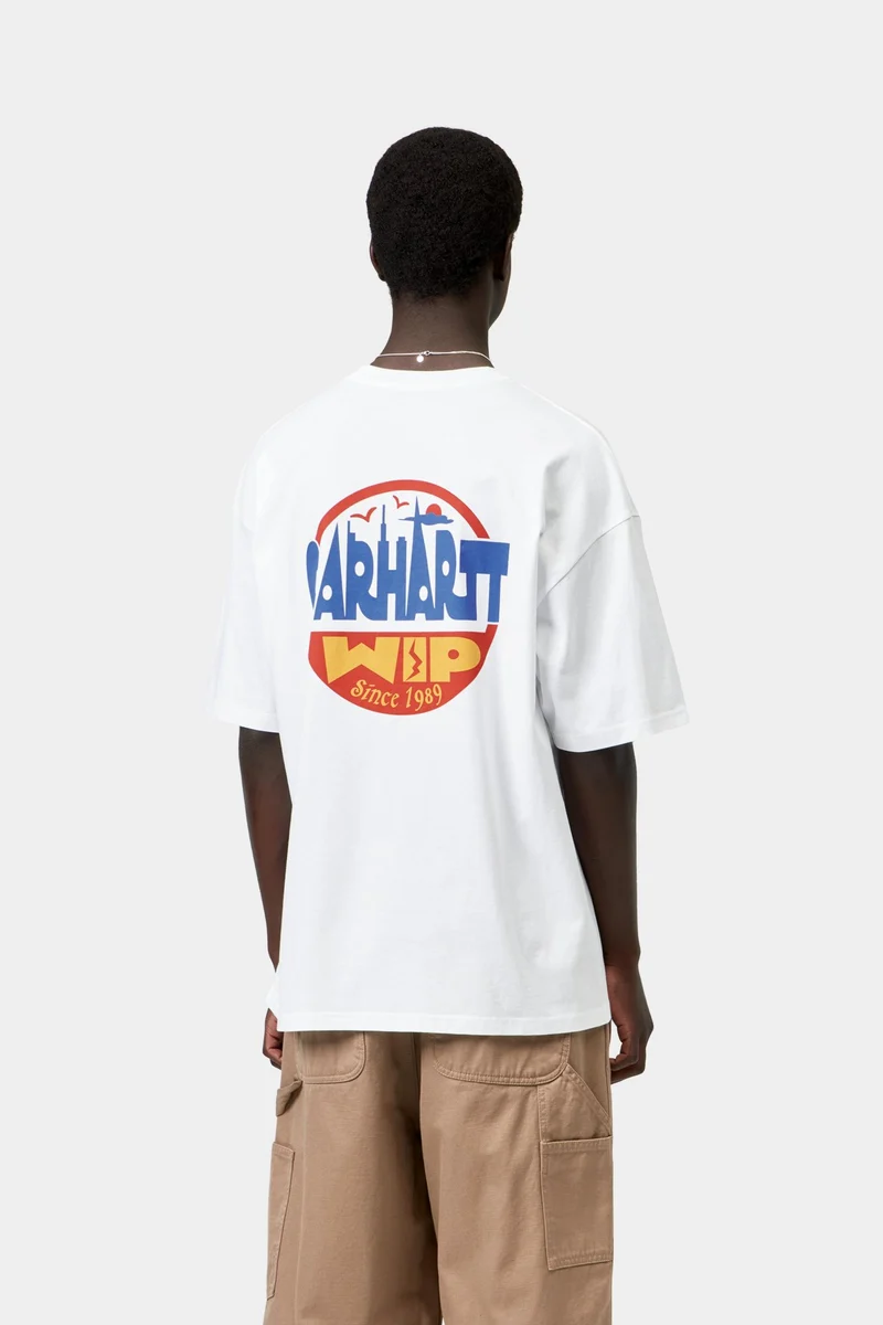 Carhartt WIP Herren LuggT-Shirt mit Alterslabel | Weiß