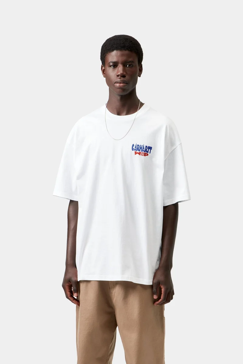 Carhartt WIP Herren LuggT-Shirt mit Alterslabel | Weiß