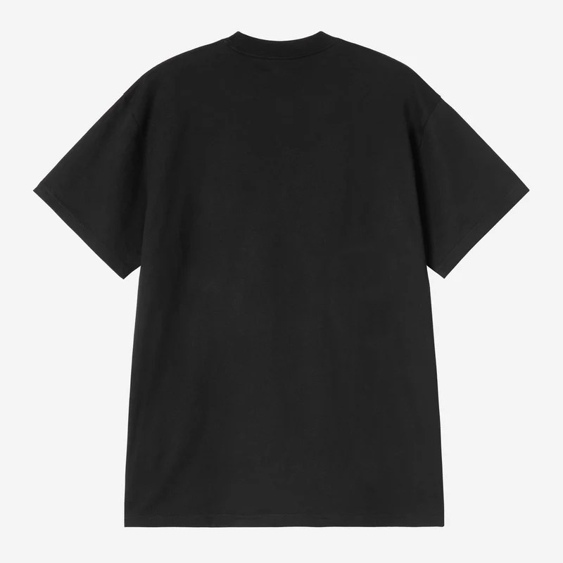 Carhartt WIP Herren-T-Shirt mit Autoaufklebern | Schwarz