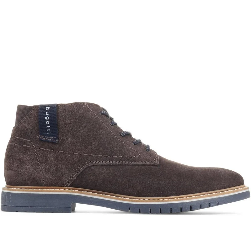 Caj Leather Chukka Boots - BUG36504 / 322 879 - Dark Grey