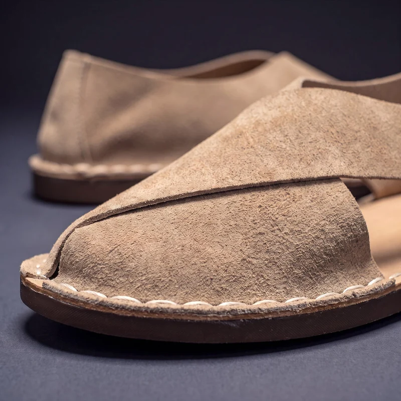 Jasprit - Stylische Mules Aus Wildleder