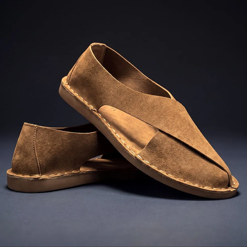 Jasprit - Stylische Mules Aus Wildleder