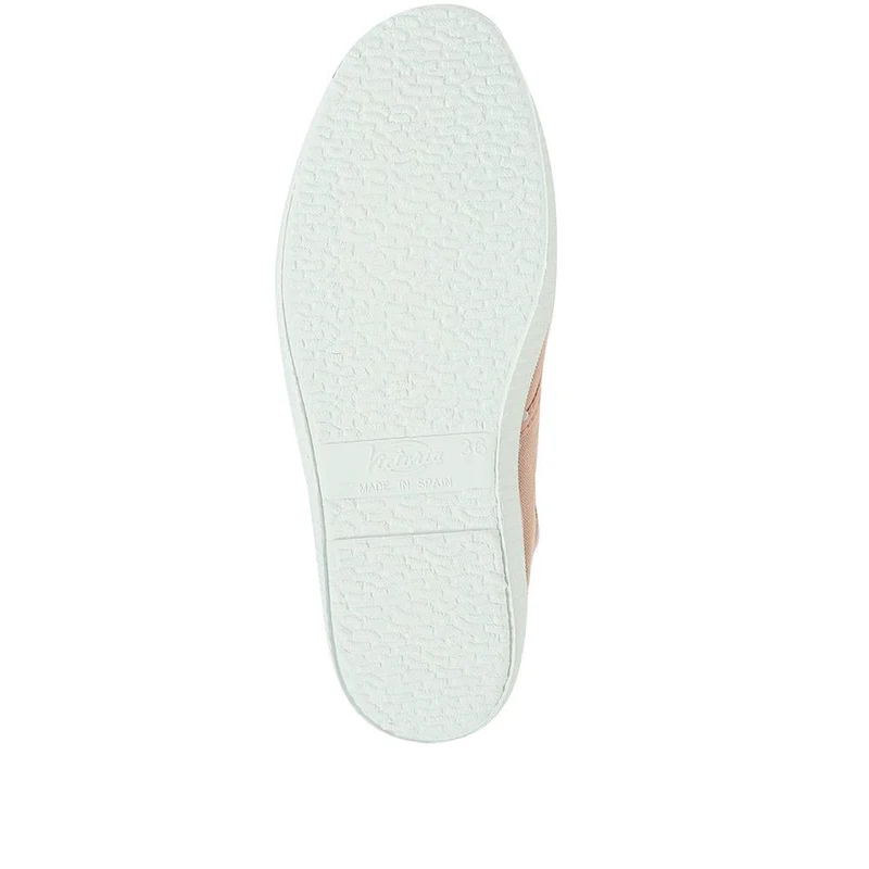 1915 Inglesa Laceless Canvas Trainers - FASHE33500 / 320 846 - Pink