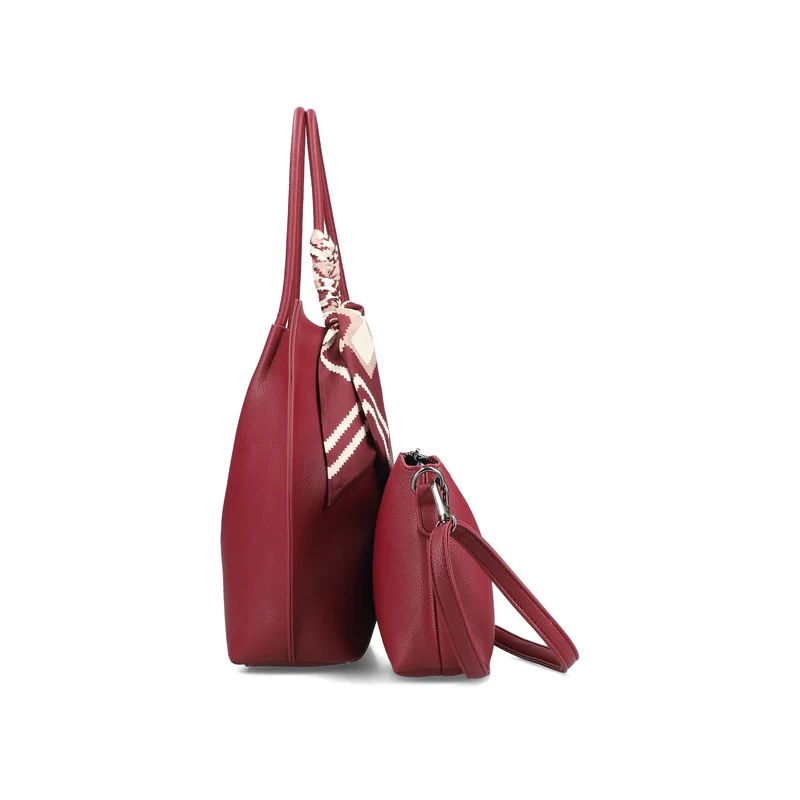 Rieker Damen-Tragetasche | Rot