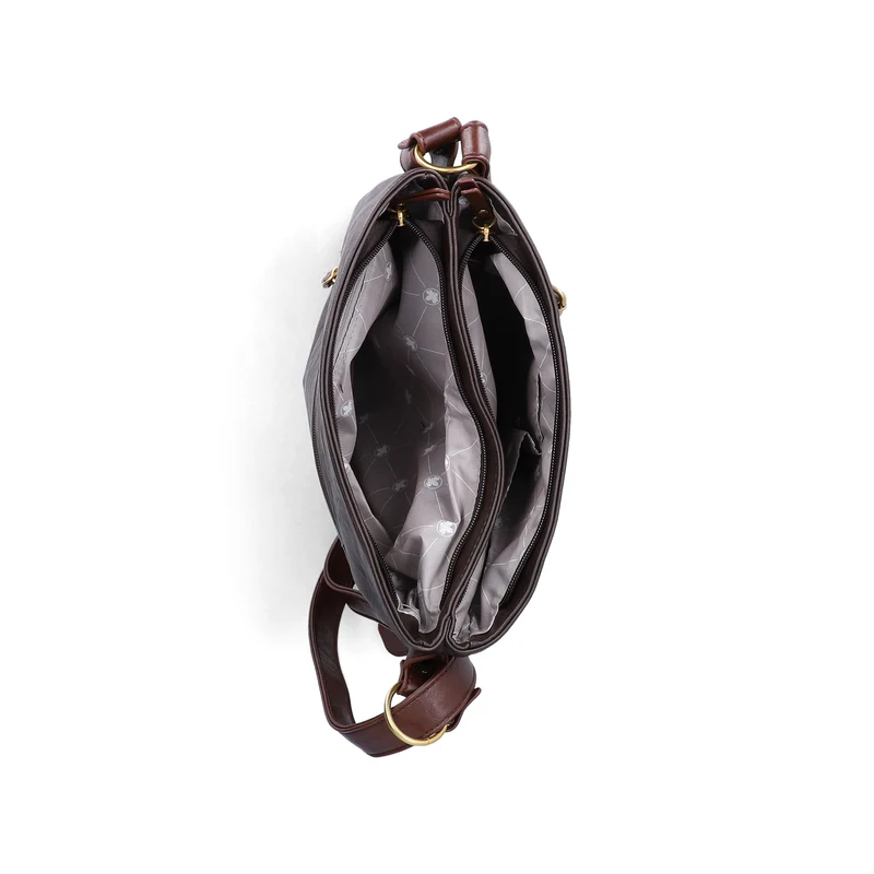 Rieker Damen-Schultertasche | Braun