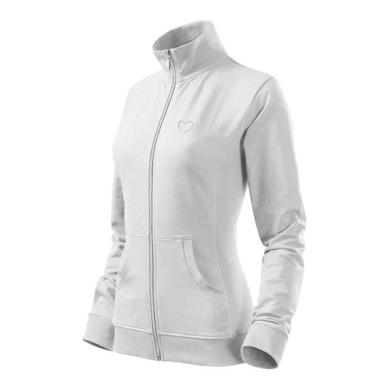 ZIP Sweatshirt - Herz Stick