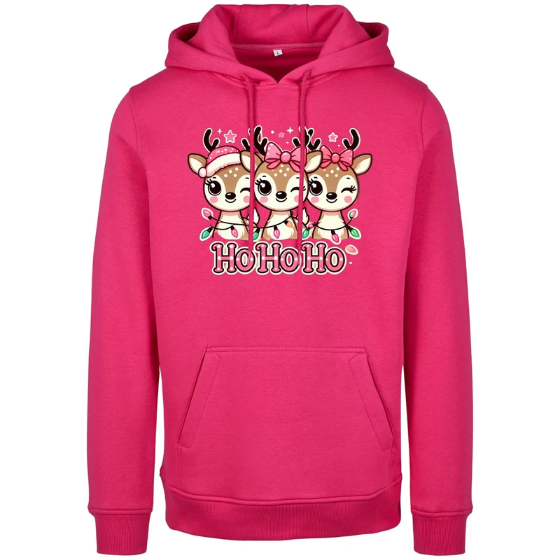 Hoodie - HoHoHo Rentier
