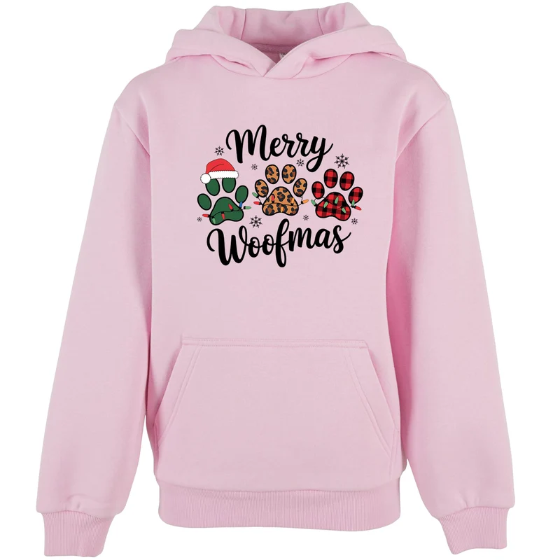 Kids Hoodie - Merry Woofmas