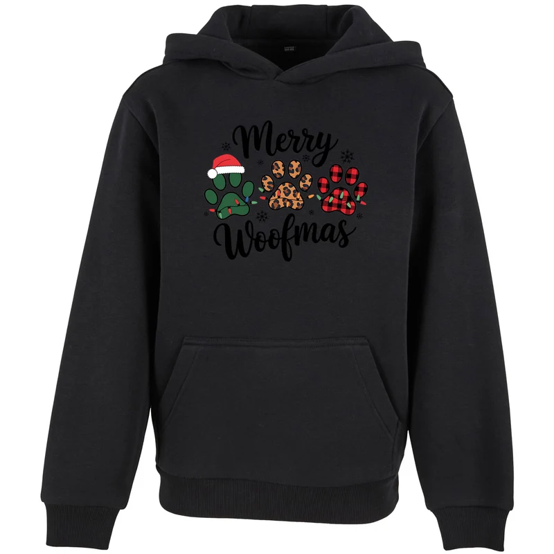 Kids Hoodie - Merry Woofmas