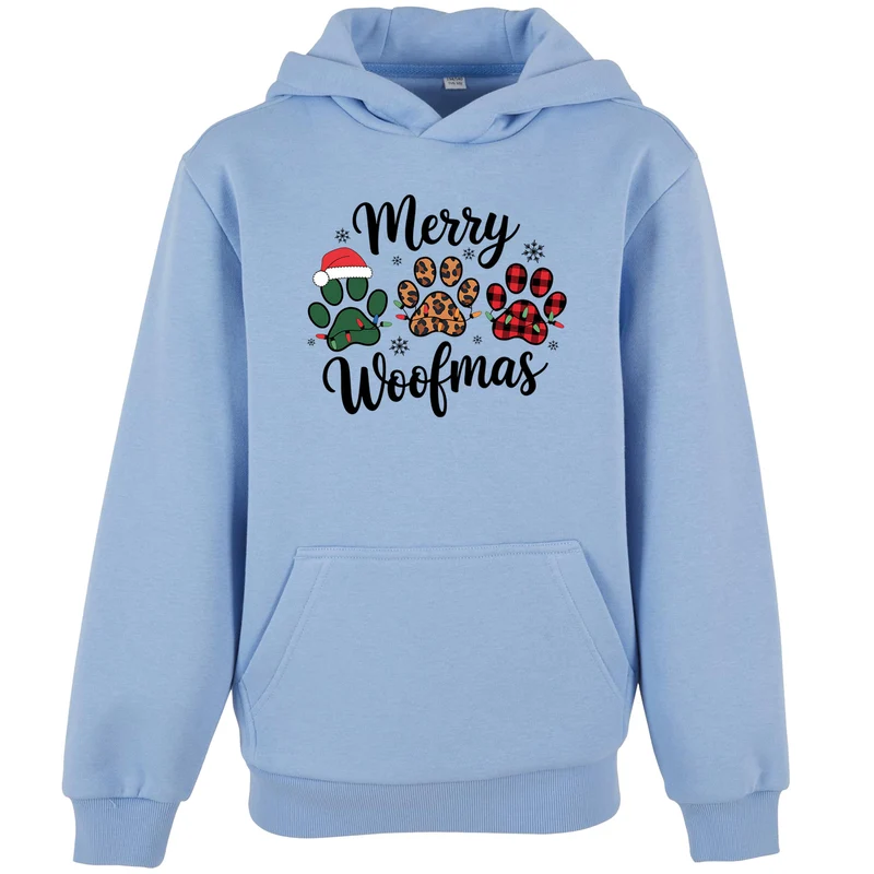 Kids Hoodie - Merry Woofmas