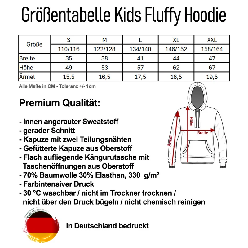 Kids Hoodie - HoHoHo Rentier Druck