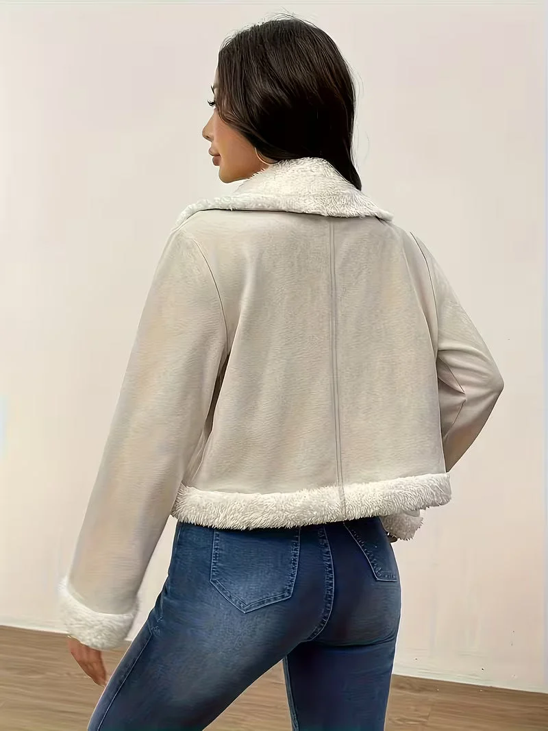 Zilia – Langarm Jacke mit Fleecefutter