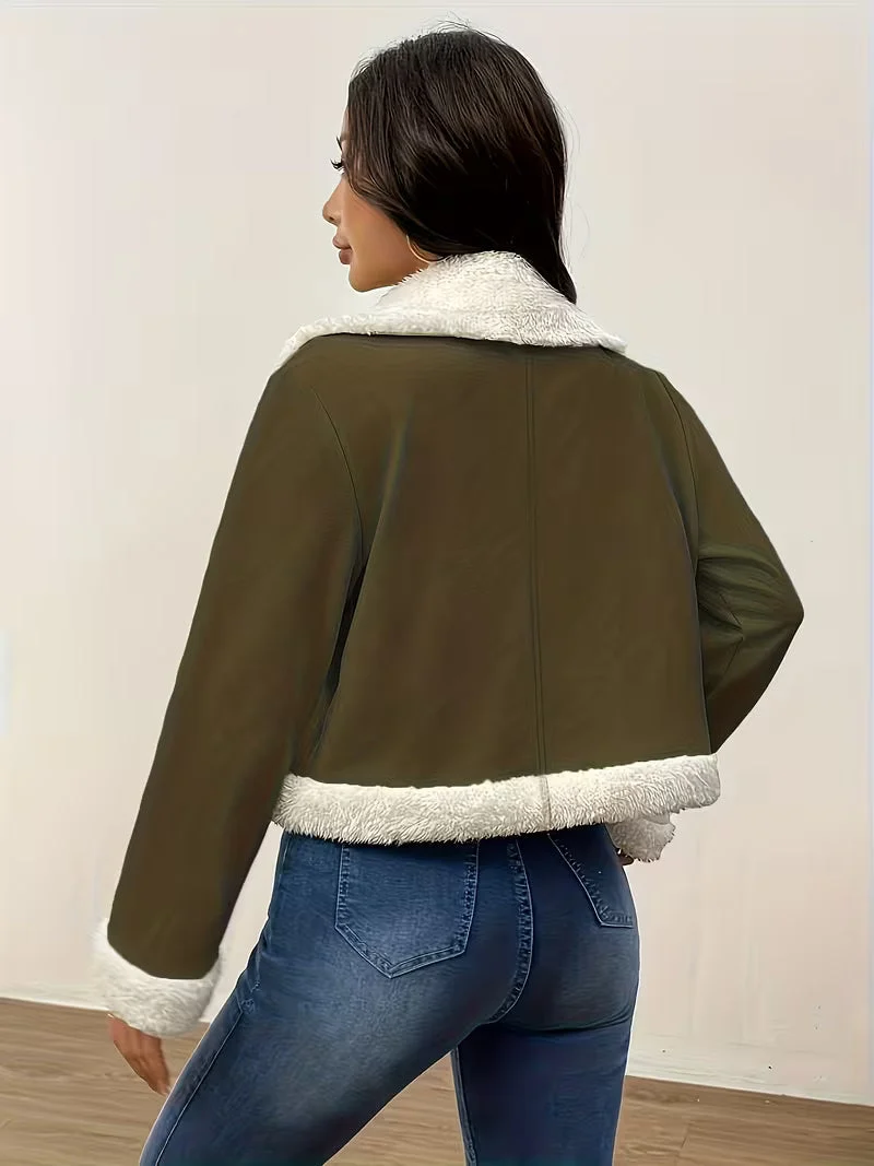 Zilia – Langarm Jacke mit Fleecefutter