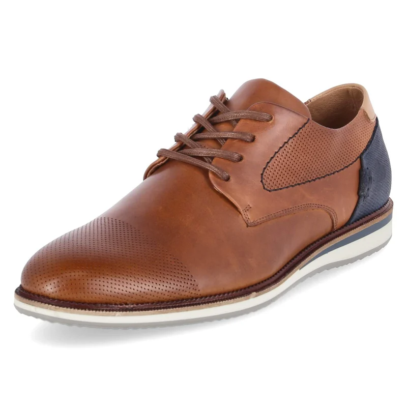 Halbschuhe Braun