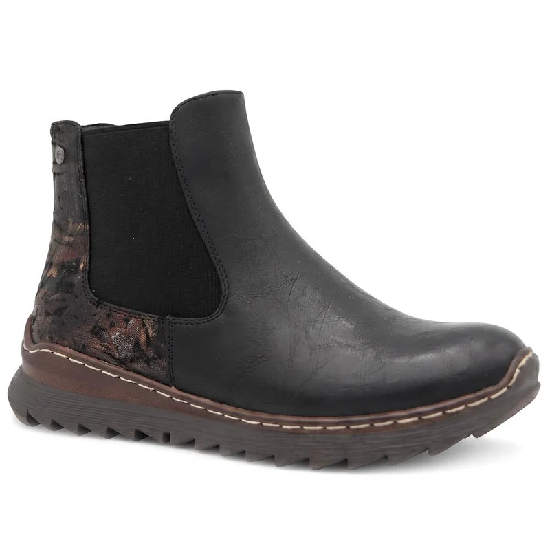 Slip On Elasticated Ankle Boots - LECHE44014 / 329 974