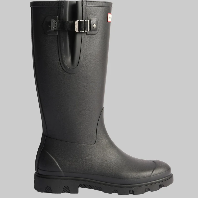 Hunter Damen-Stiefel Field Downpour | Schwarz