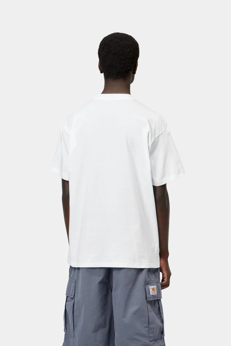 Carhartt WIP Herren-T-Shirt „Nicht petzen“ | Weiß