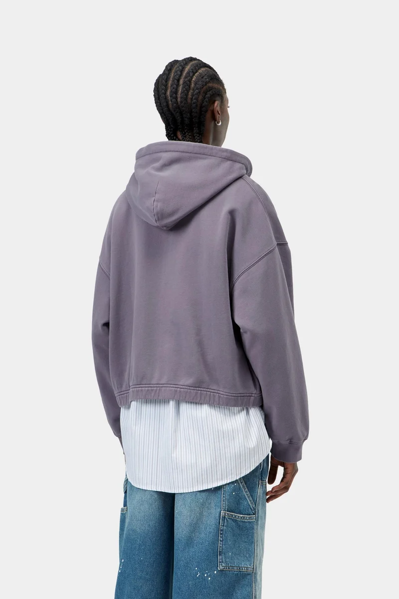 Carhartt WIP Hoggard Damen-Kapuzenjacke | Schattiges Lila