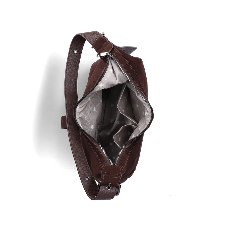 Rieker Hobo-Schultertasche für Damen | Braun