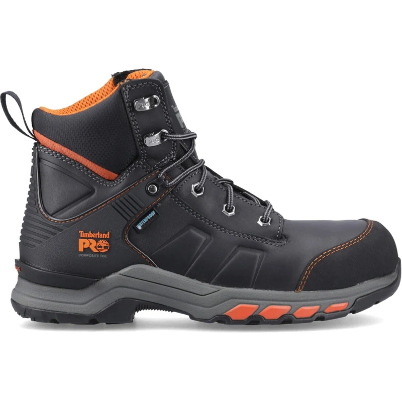 Timberland Pro Hypercharge 2.0 Sicherheitsstiefel für Herren | Schwarz/Orange
