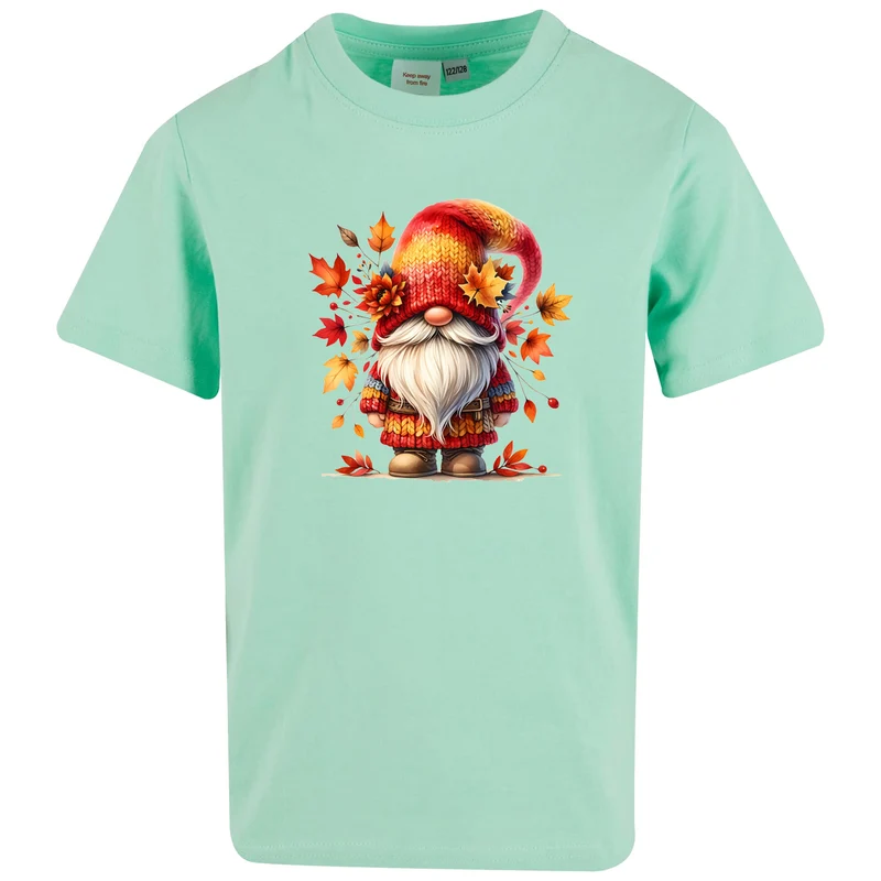 Kids T-Shirt - Autumn Gnome