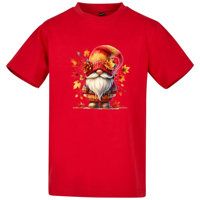 Kids T-Shirt - Autumn Gnome
