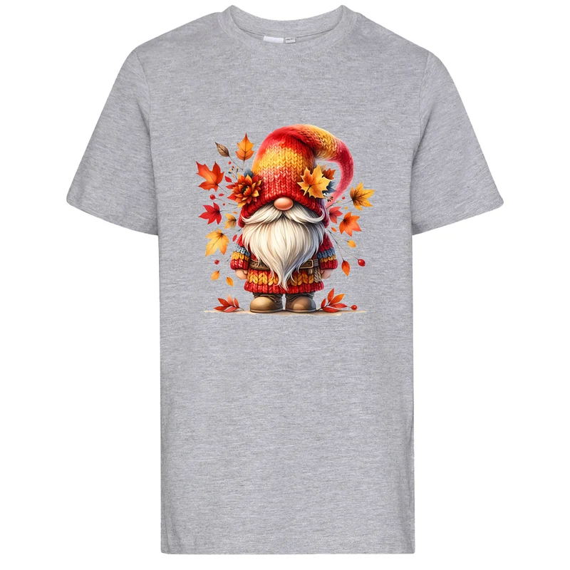 Kids T-Shirt - Autumn Gnome