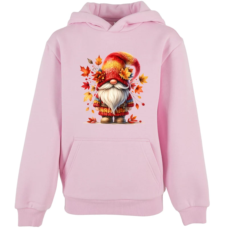 Kids Hoodie - Autumn Gnome