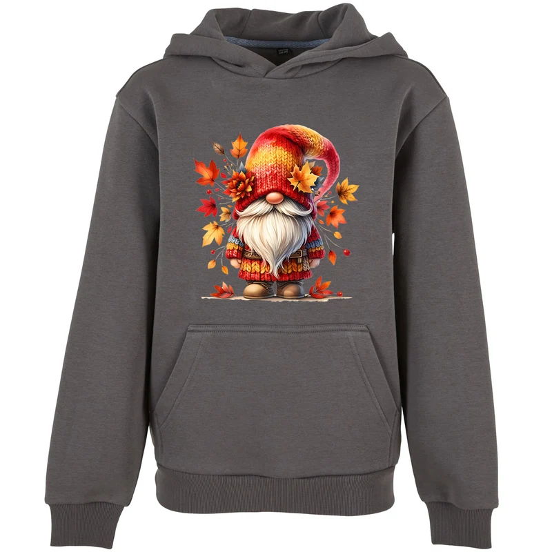 Kids Hoodie - Autumn Gnome