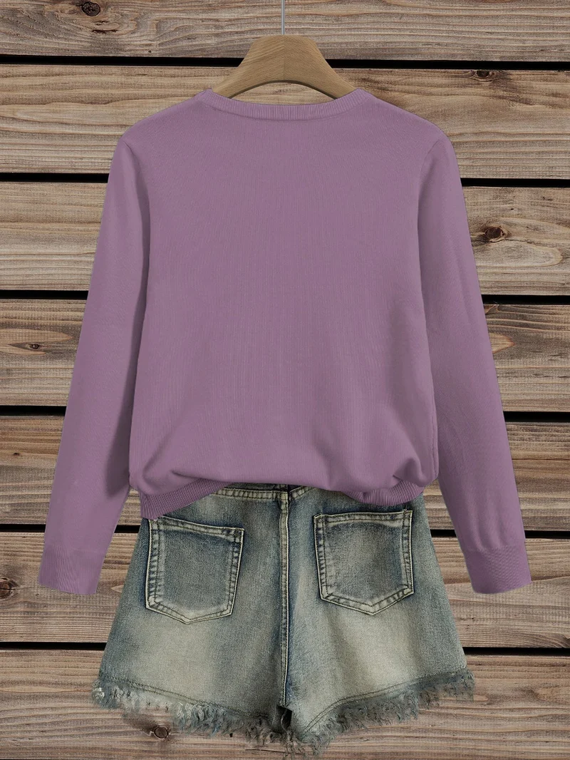 Meyla – Eleganter Langarmpullover