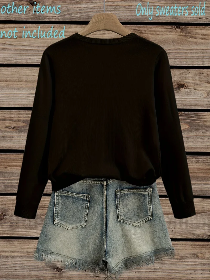 Meyla – Eleganter Langarmpullover