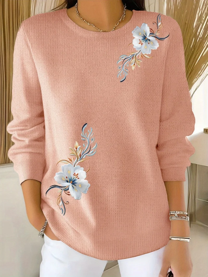 Meyla – Eleganter Langarmpullover