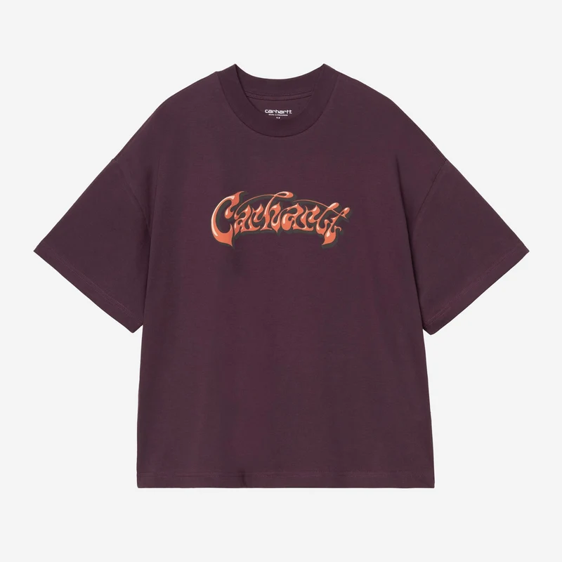 Carhartt WIP Herren-T-Shirt mit Popelmotiv | Gemütliches Lila