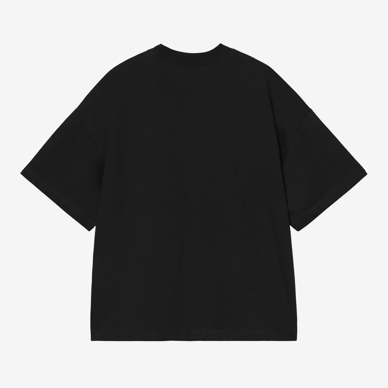 Carhartt WIP Herren-T-Shirt mit Popelmotiv | Schwarz
