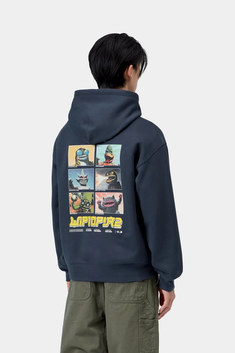 Carhartt WIP Wiptopia II Herren-Hoodie | Blau