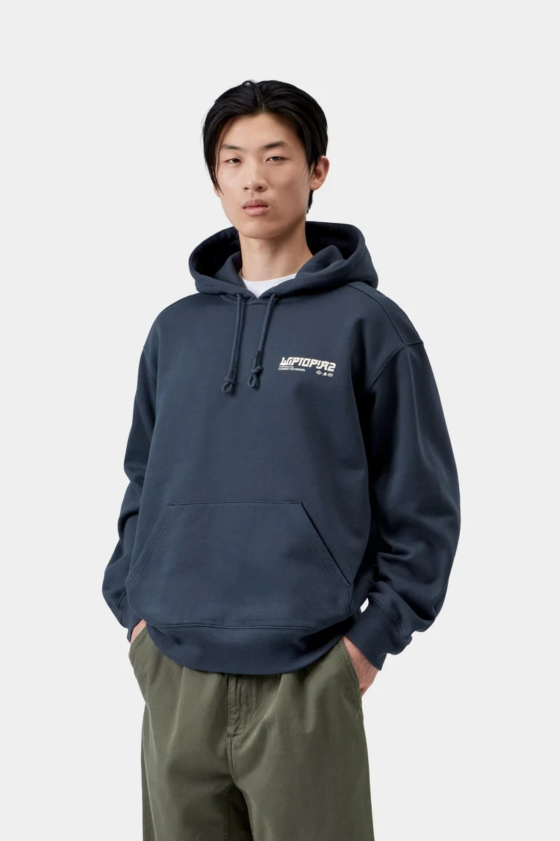Carhartt WIP Wiptopia II Herren-Hoodie | Blau