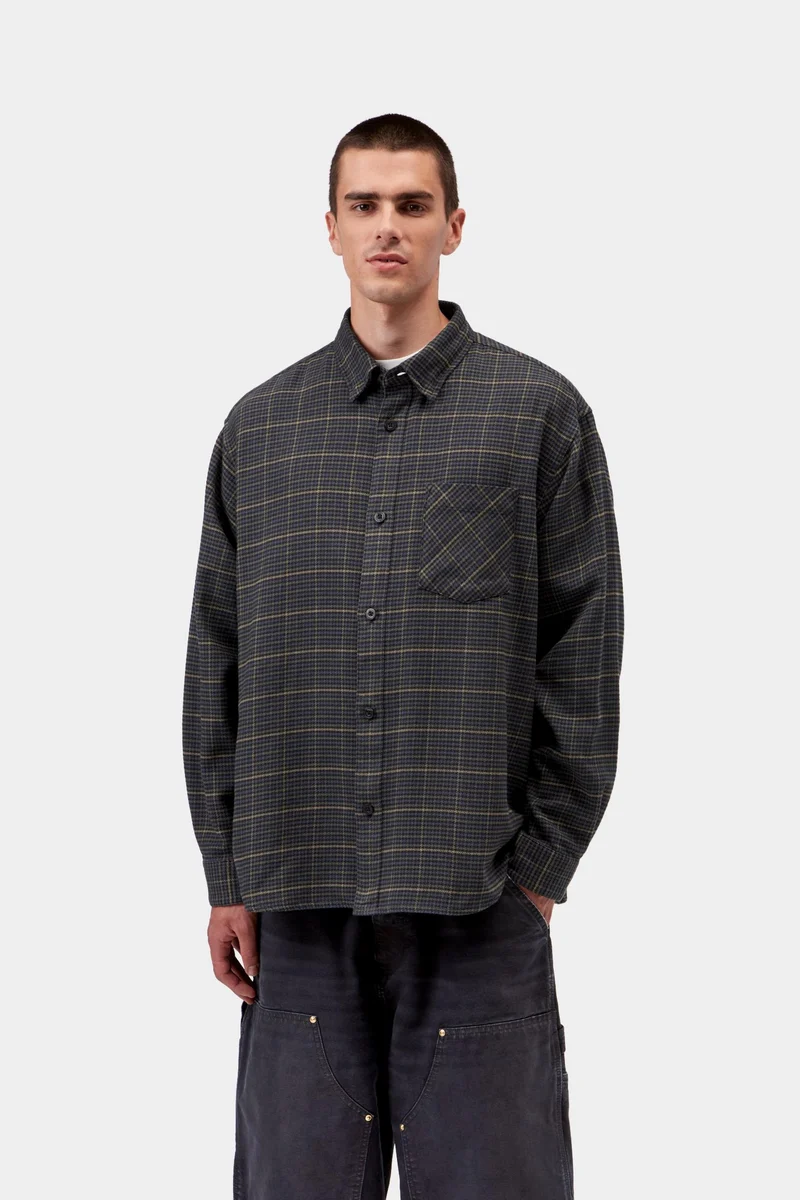 Carhartt WIP Todrick Herrenhemd | Blau