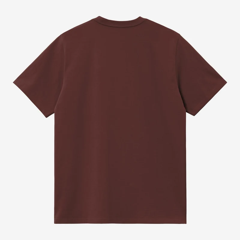 Carhartt WIP Herren-T-Shirt mit Brusttasche | Amarone
