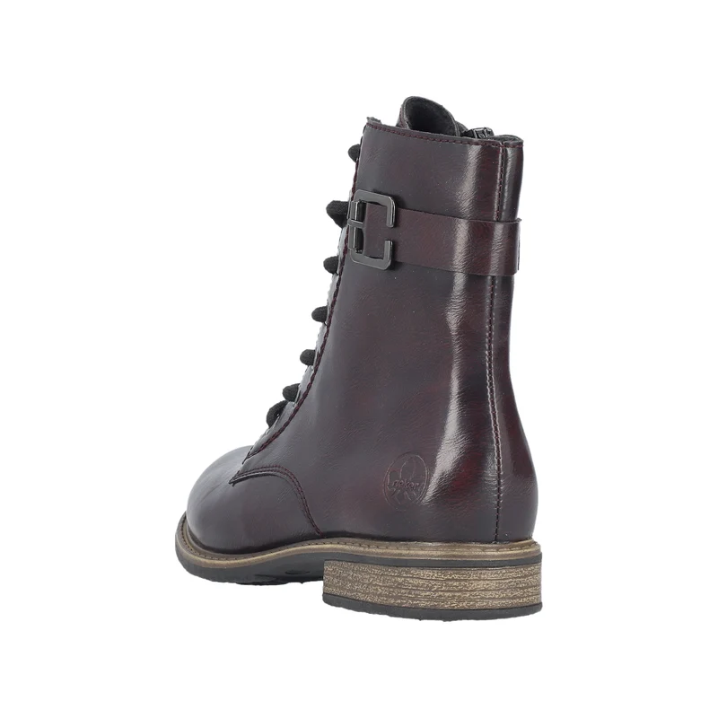 Rieker Damen-Ankle-Boots in Überweite | Rot