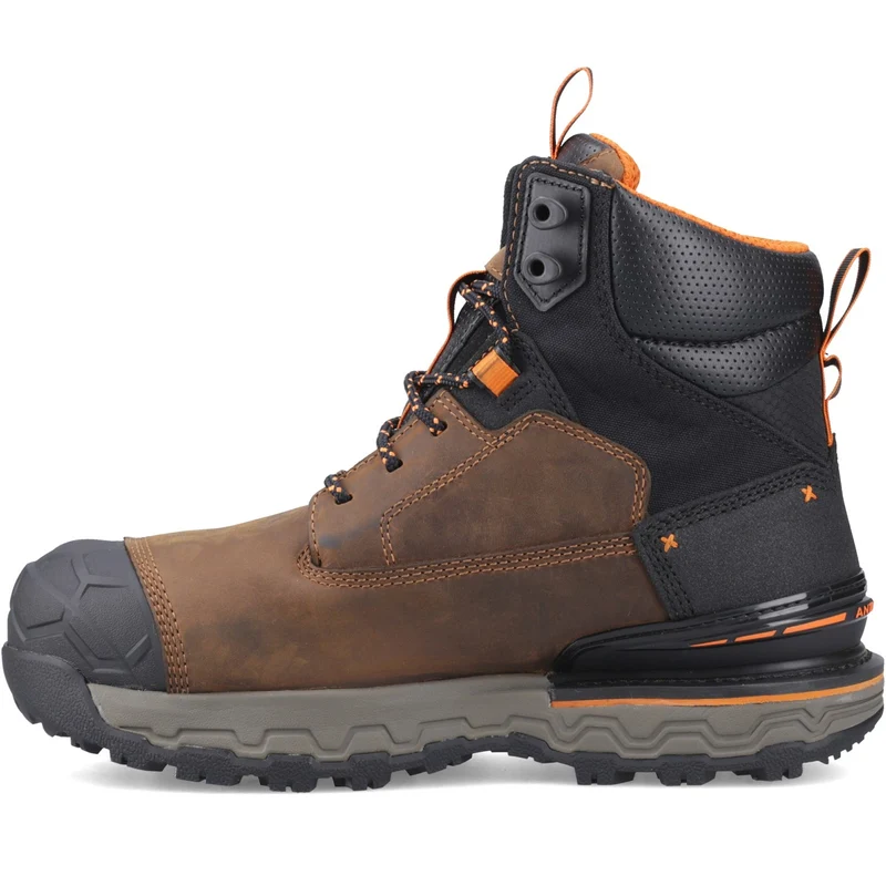 Timberland Pro Boondock Ultraleichter Sicherheitsschuh für Herren | Braun
