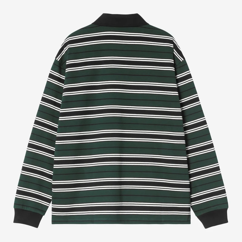 Carhartt WIP Devitt Rugby-Shirt für Herren | Dunkelbraun
