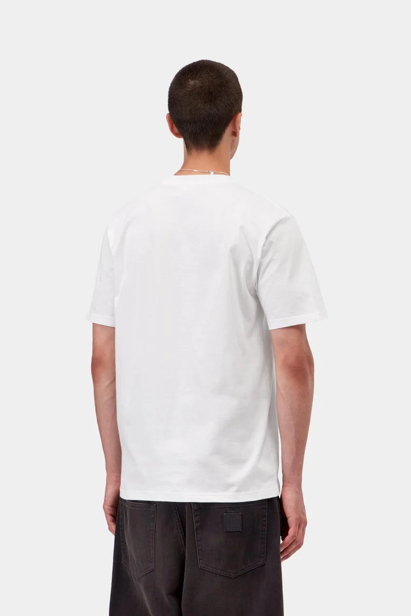 Carhartt WIP Herren-T-Shirt mit kleinem Herzchen | Weiß