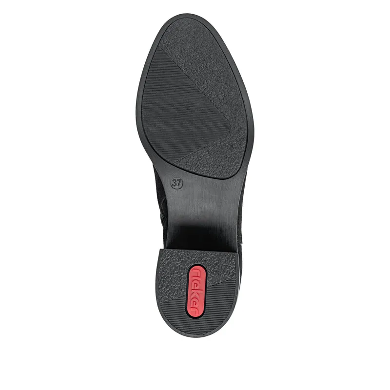 Rieker Hohe Damenstiefel | Schwarz