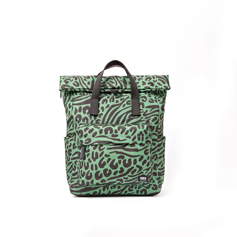 ROKA Canfield B Gemischte Tierartischocken-Mittelgroße Tasche aus recyceltem Canvas