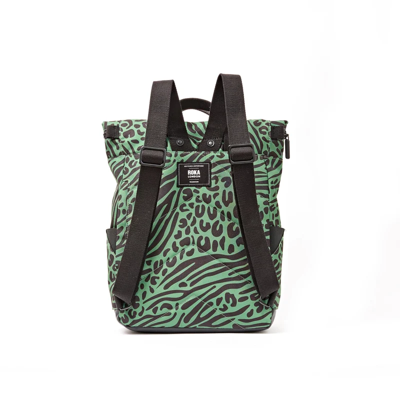 ROKA Canfield B Gemischte Tierartischocken-Mittelgroße Tasche aus recyceltem Canvas
