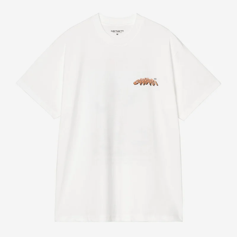Carhartt WIP Wiptopia II Herren-T-Shirt | Weiß